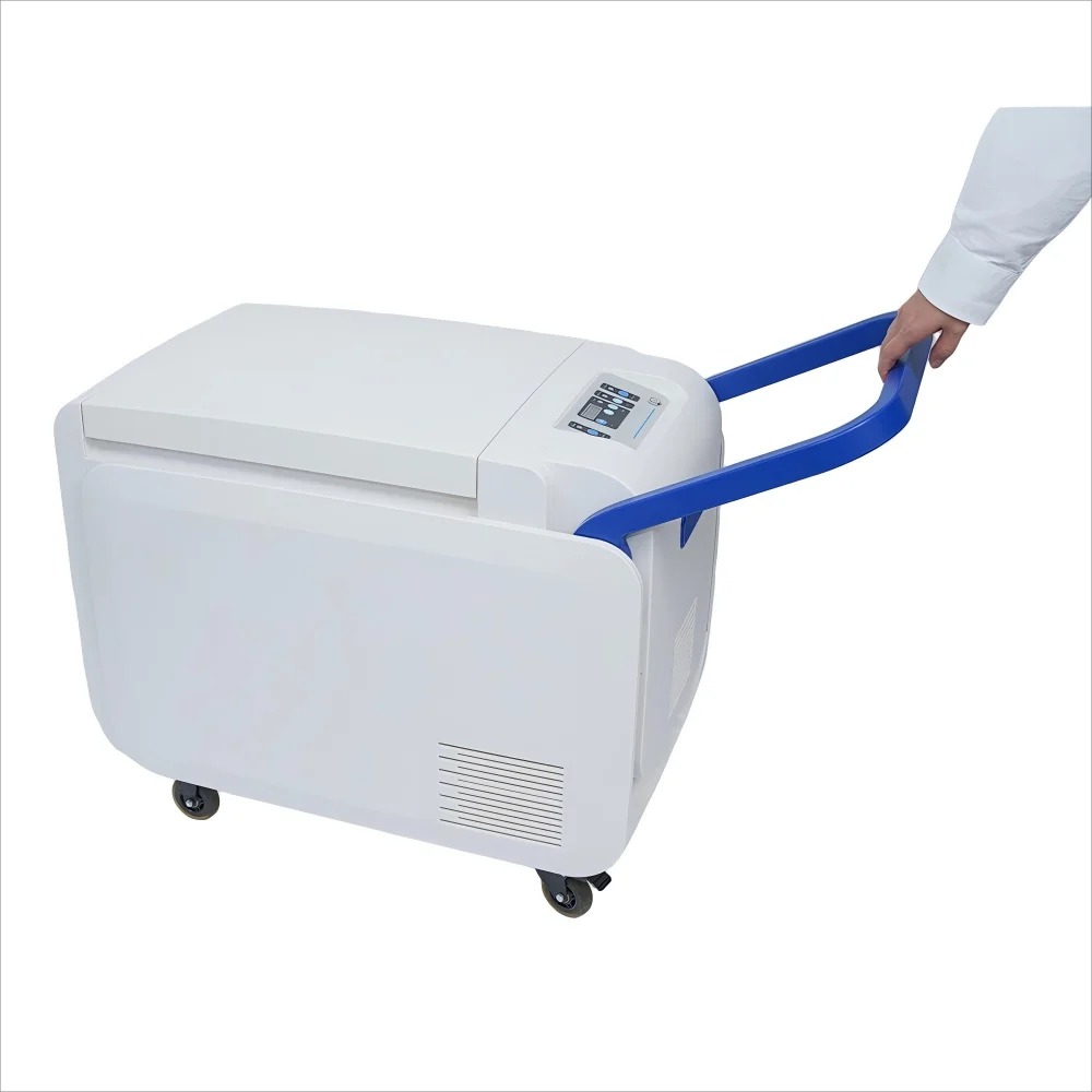 Huacooling  -86 Degree Car Portable Freezer 60L Medical Ultra Low Temperature  Storage Freezer Refrigerator